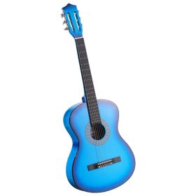 VEVOR Classical Guitar, 38 Inch, Wood Classical Guitar Starter Kit for Beginners, with Nylon Strings, Gig Bag, Strap, Tuner, Extra Strings, Picks